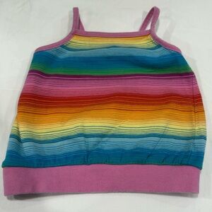 Y2K Old Navy Multicolor Striped Kids Camisole Size 6-12 months